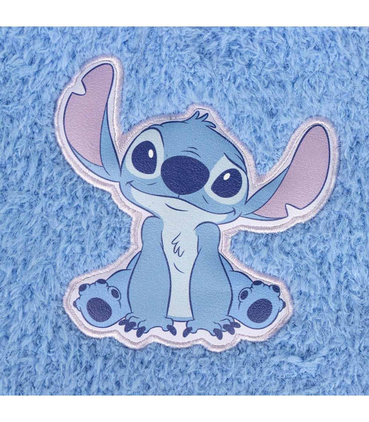 Șapcă de iarnă pentru copii cu pompon STITCH albastră Cerda