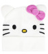Șapcă de iarnă pentru copii HELLO KITTY albă cu fundiță roz Cerda