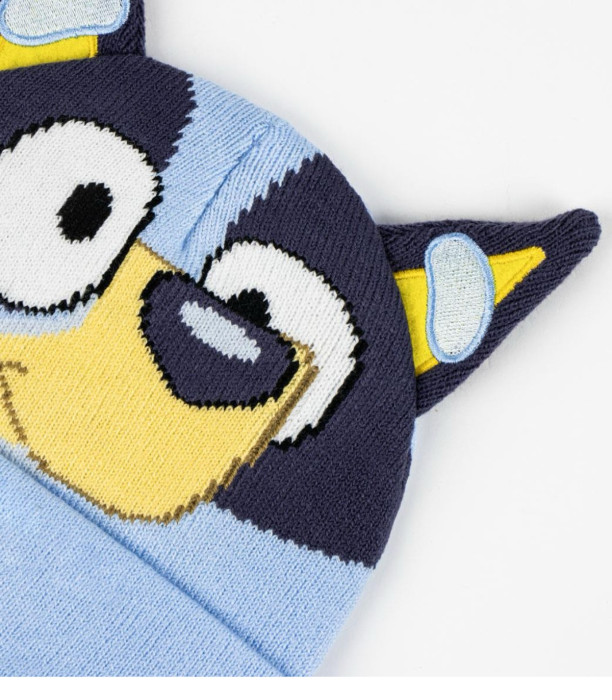 Șapcă pentru copii cu mănuși BLUEY Cerda