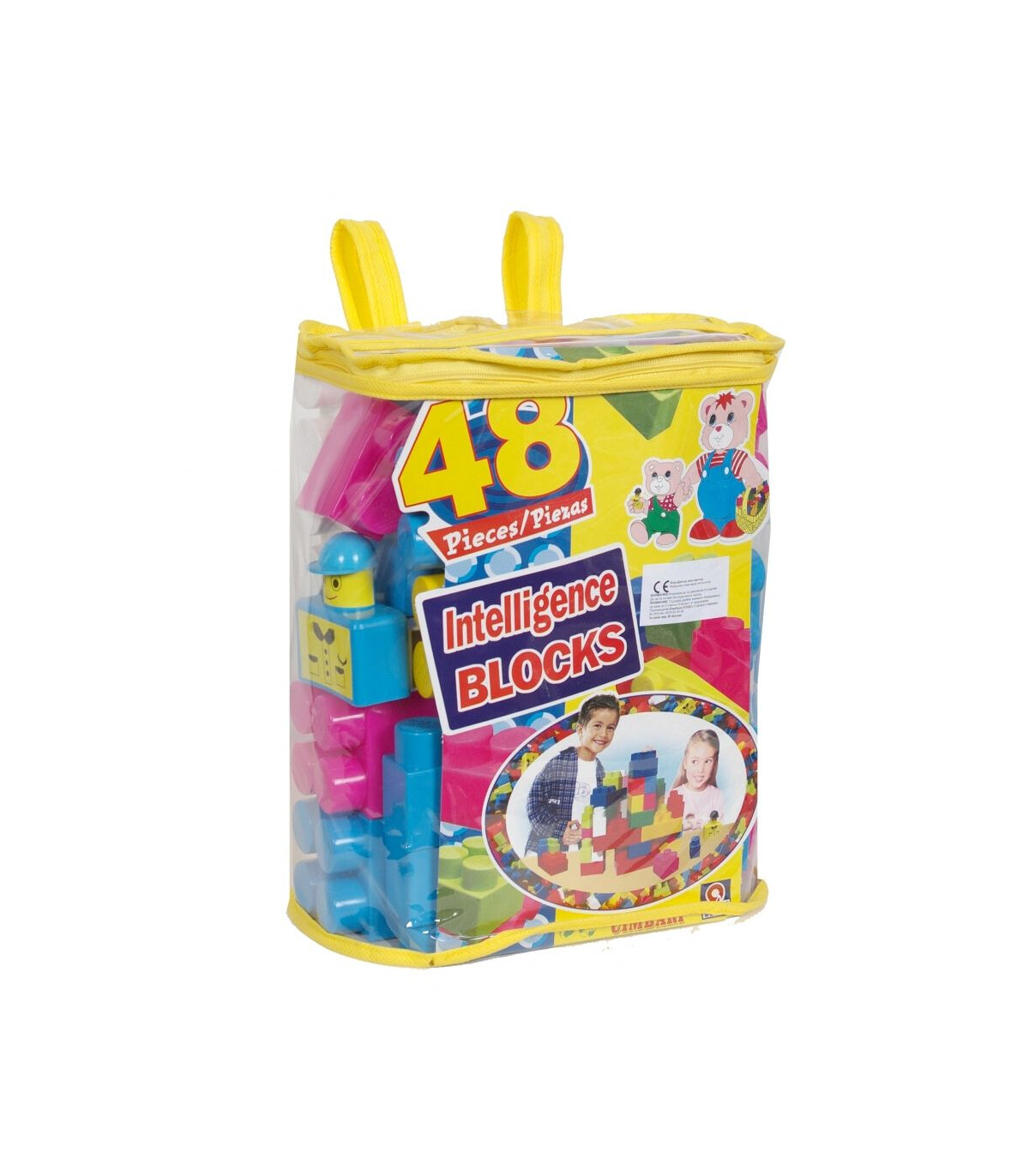 CONSTRUCTOR 48 PIESE CIMBARI - CUBURI DE CONSTRUIT