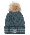 CHILDREN'S KNITTED HAT WITH POMPOM HARRY POTTER GREEN