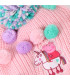 CHILDREN'S HAT WITH POM POMS, SCARF AND GLOVES PEPPA PIG Cerda