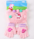 ȘAPCĂ PENTRU COPII CU POMPOANE, EȘARFĂ ȘI MĂNUȘI PEPPA PIG Cerda