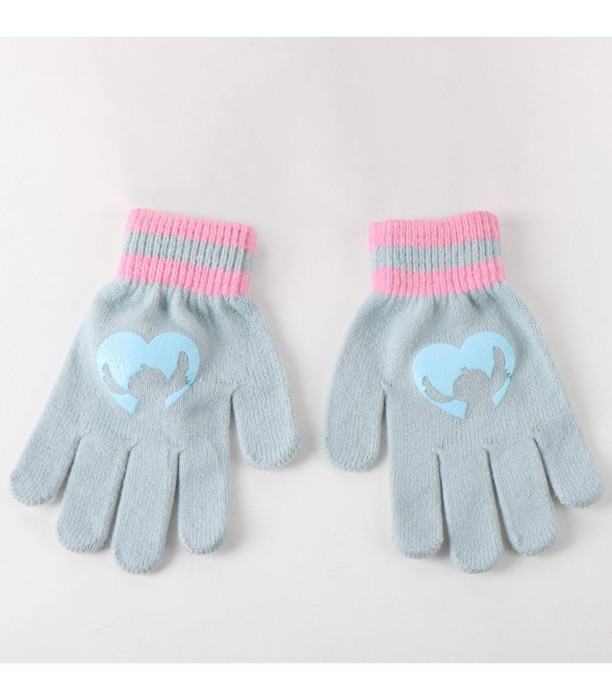 Șapcă pentru copii cu fular și mănuși STITCH fetiță Cerda