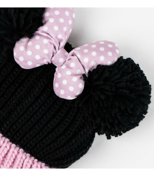 Șapcă pentru copii cu fular și mănuși MINNIE Cerda
