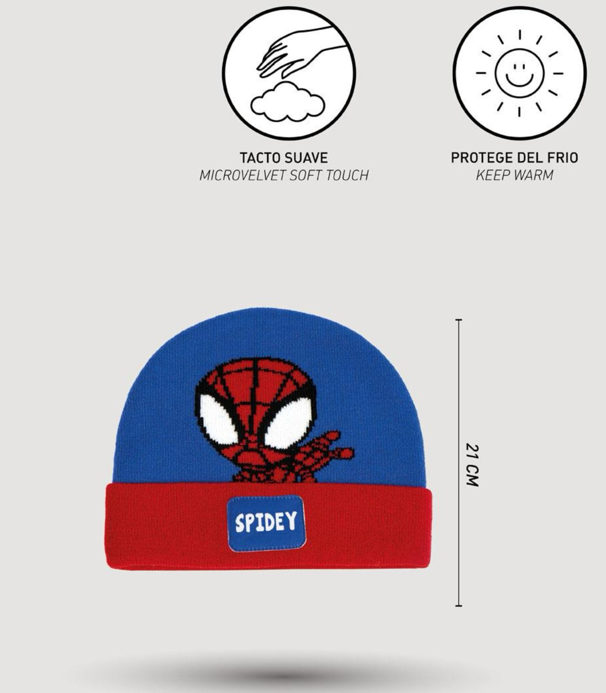 Șapcă de iarnă pentru copii SPIDERMAN Cerda