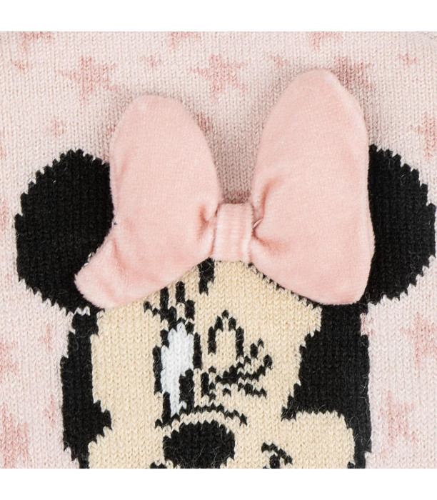 Șapcă de iarnă pentru copii cu fundiță MINNIE Cerda
