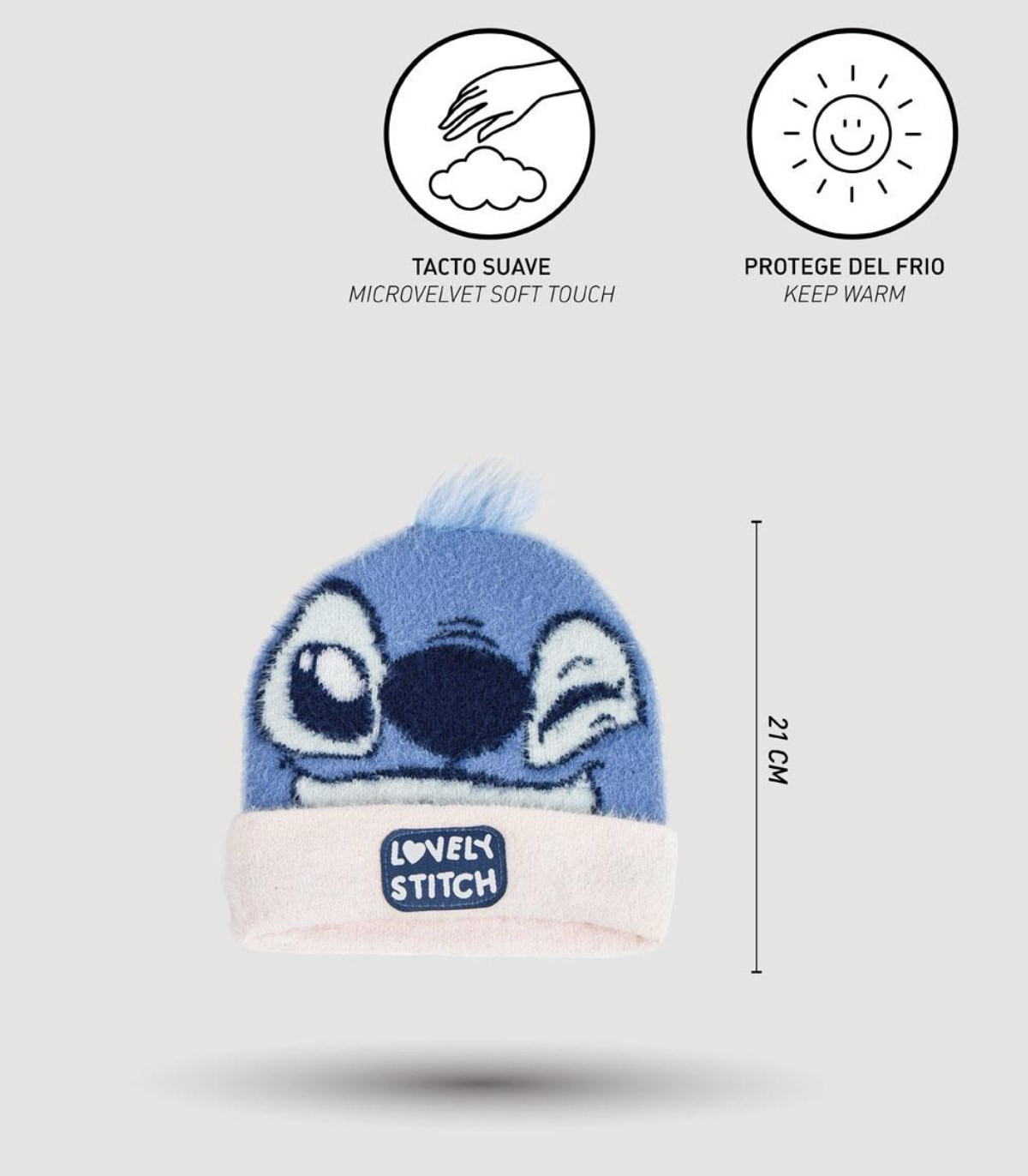Șapcă de iarnă pentru copii STITCH Cerda