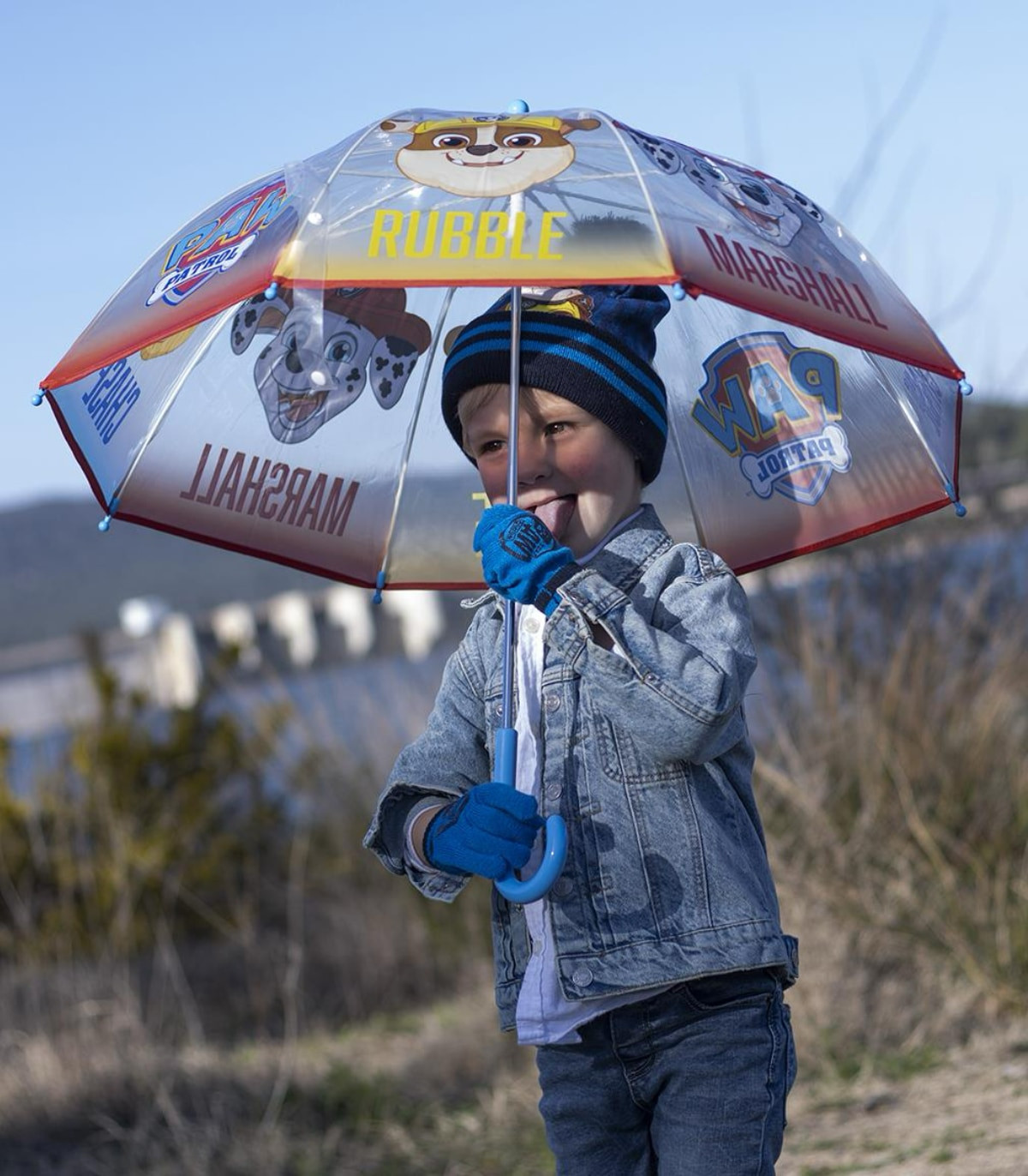 CHILDREN'S UMBRELLA MECHANICAL POE PAW PATROL Cerda
