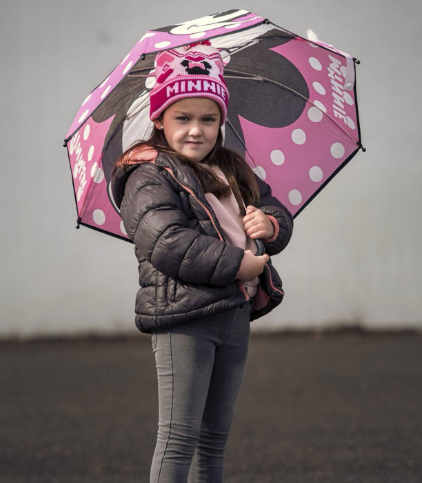 UMBRELĂ PENTRU COPII MECANICĂ DIN POLIESTER MINNIE Cerda