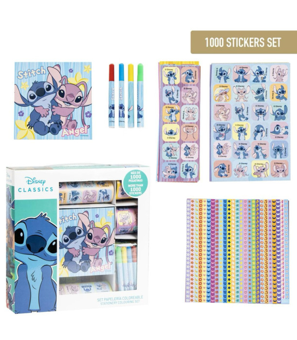 STICKERE 1000 BUC. SET ÎN CUTIE STITCH Cerda