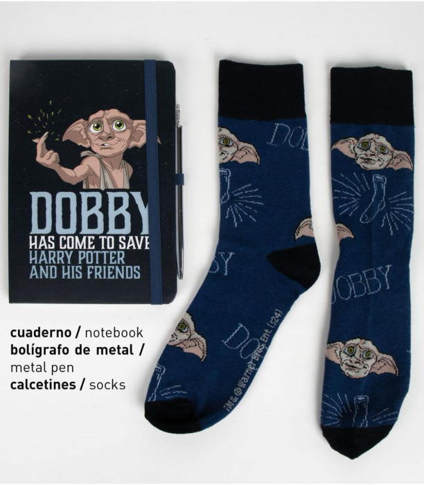 CARTE CU PIX ȘI ȘOSETE HARRY POTTER DOBBY Cerda