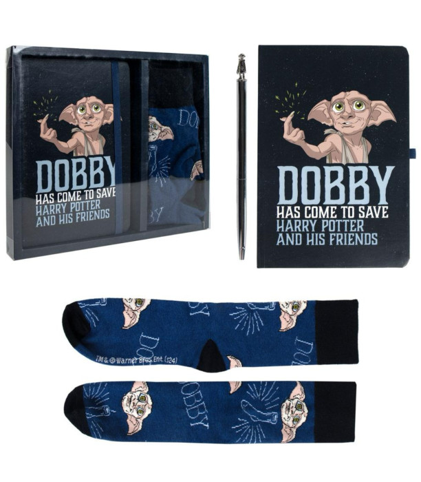 CARTE CU PIX ȘI ȘOSETE HARRY POTTER DOBBY Cerda