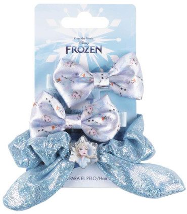 ELASTIC SCRUNCHIE CU 2 CLIPS CU FUNDĂ FROZEN Cerda