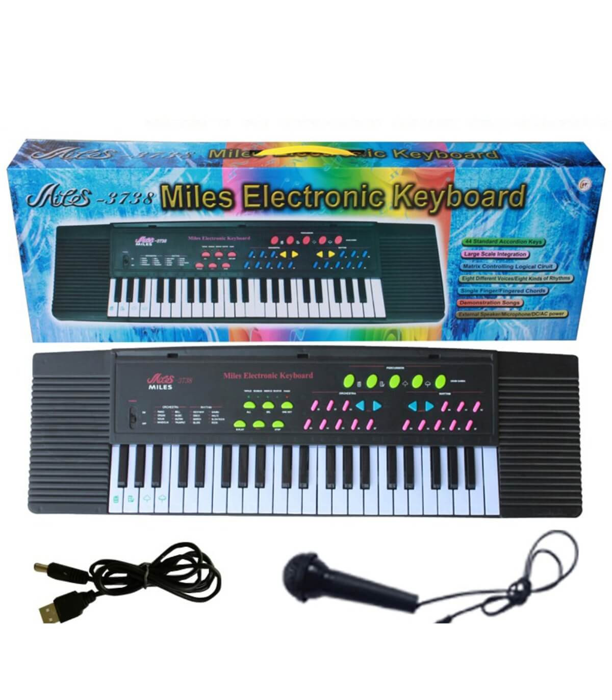 CHILDREN'S GRAND PIANO 44 KEYS WITH MICROPHONE Armtoys