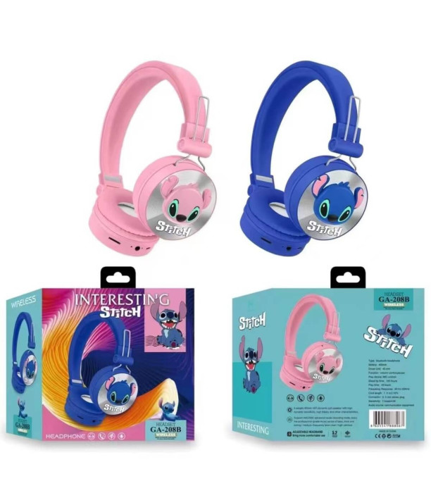 CĂȘTI PENTRU COPII BLUETOOTH STITCH Armtoys