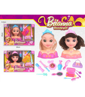 CAP DE PĂPUȘĂ PENTRU FRIZURI Armtoys