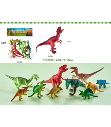 DINOSAUR SET 10 PCS. IN A BAG Armtoys