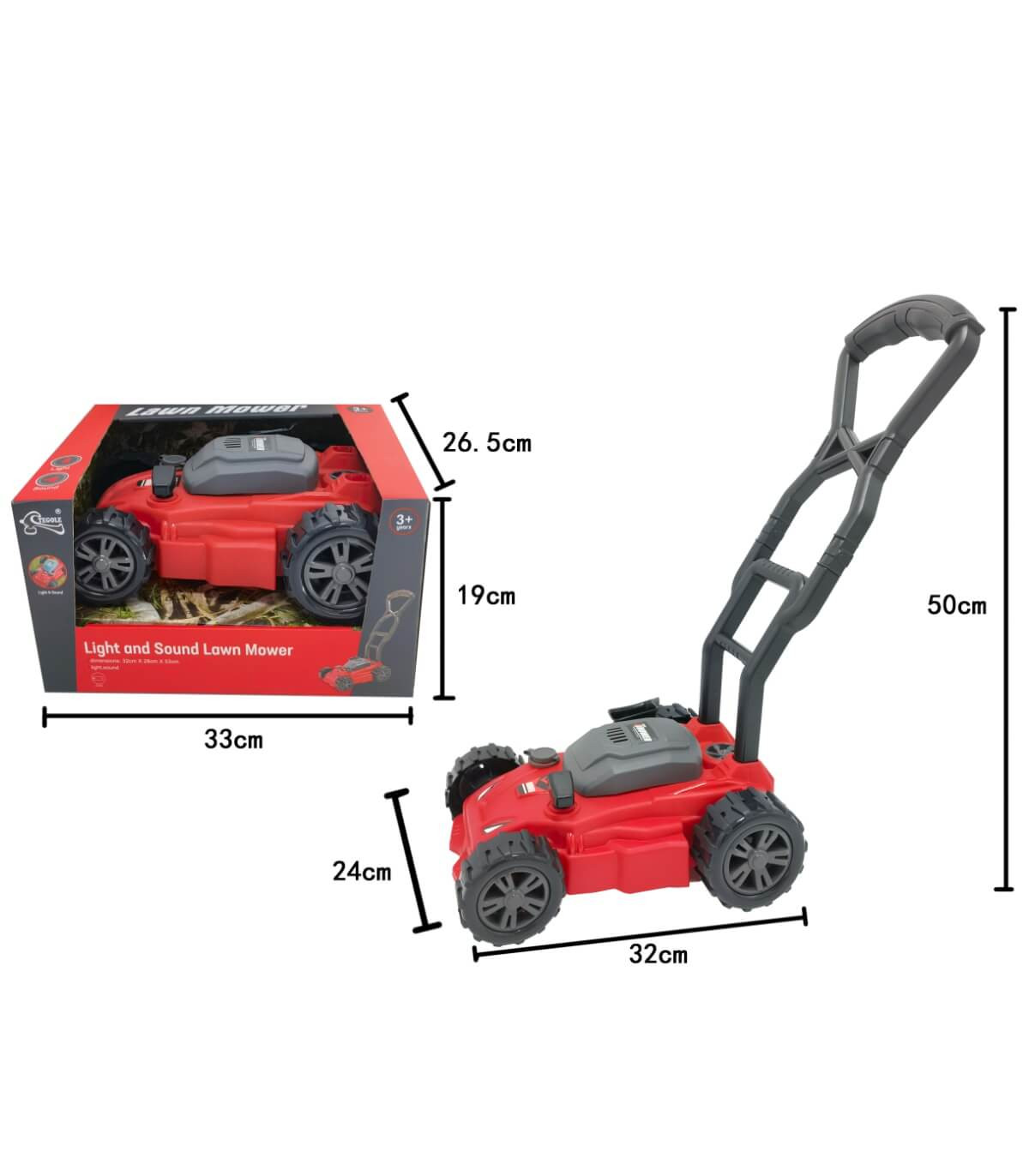MAȘINĂ DE COSIT PENTRU COPII ELECTRICĂ ROȘIE ÎN CUTIE DESCHISĂ Armtoys