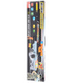 CHILDREN'S SNIPER ON A STAND WITH BALLS AND ARROWS IN A BOX
