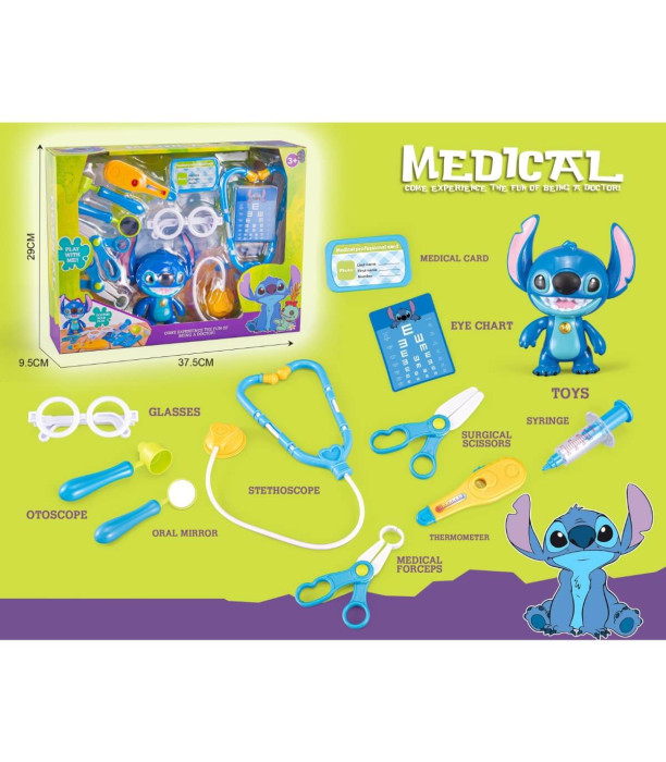 SET MEDICAL PENTRU COPII STITCH Armtoys