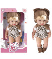 DOLL BE LOVED WITH BROWN CLOTHES