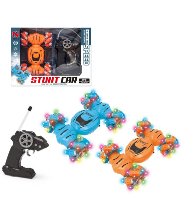 MAȘINĂ PENTRU COPII CU TELECOMANDĂ ȘI ANVELOPE ILUMINATE Armtoys