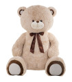 PLUSH JUMBO BEAR 2 COLORS 120 cm