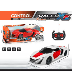 MAȘINĂ SPORTIVĂ PENTRU COPII RACER X F CU TELECOMANDĂ 4 DIRECȚII Armtoys