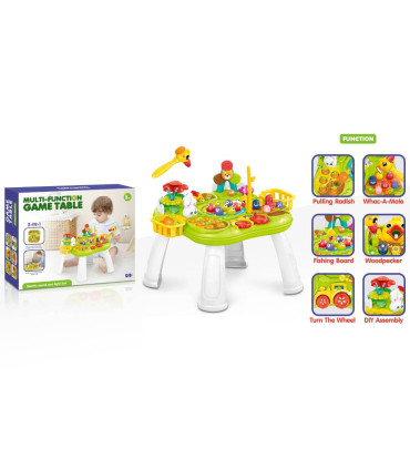 CHILDREN'S MULTIFUNCTIONAL TABLE WITH FISHING ROD Armtoys