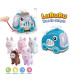 PLUȘATUL HODOROGUL LABUBU ÎN VALIZA CU ROȚI Armtoys
