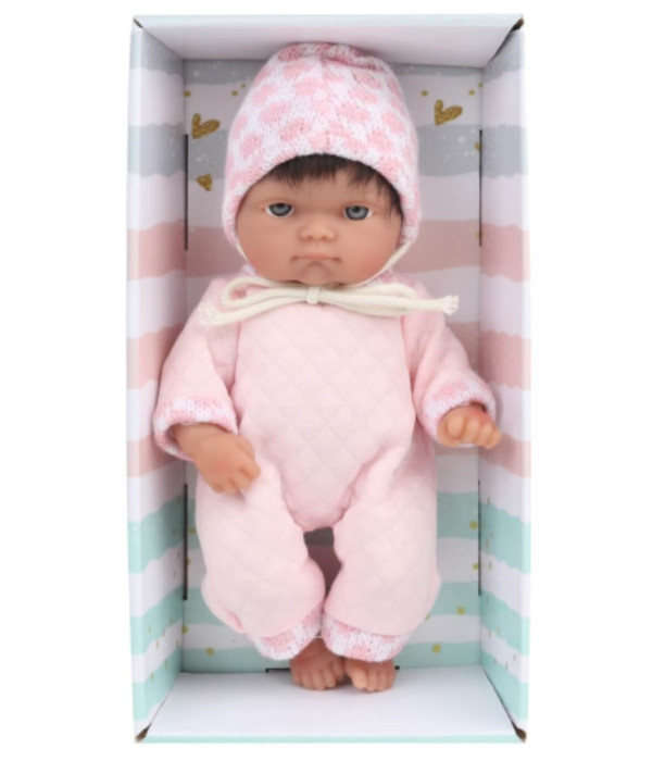 POPA MINI BABY DOLL CU HAINE ROZ 25 CM Armtoys
