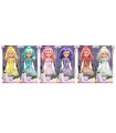 DOLL WITH COLORED HAIR AND VEIL 6 TYPES