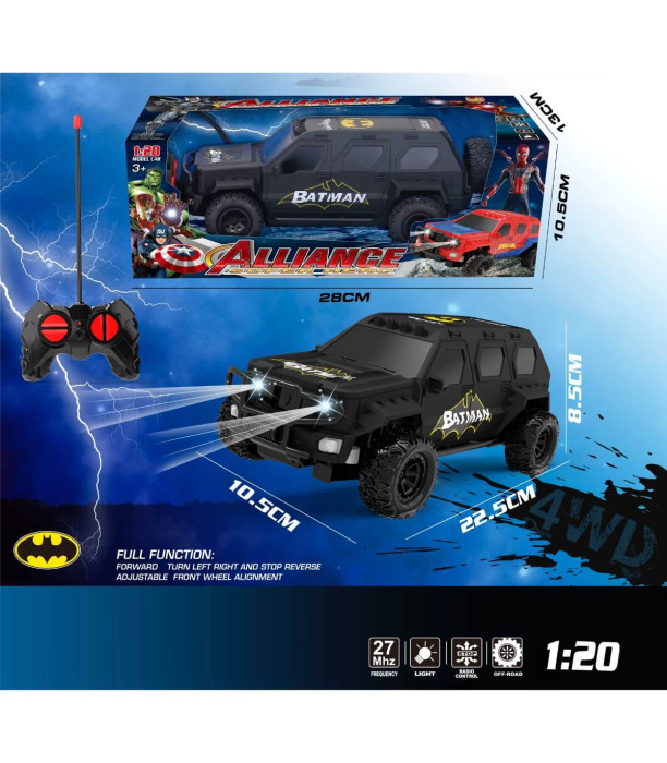 CHILDREN'S JEEP WITH REMOTE CONTROL 4 DIRECTIONS STICKER Armtoys