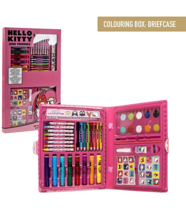 LARGE HELLO KITTY COLORING SET Cerda