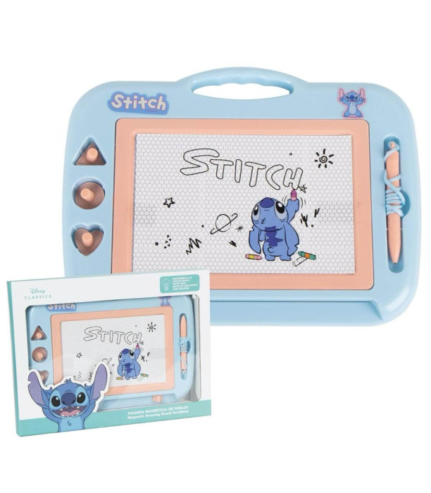 MAGNETIC DRAWING AND WRITING BOARD IN STITCH BOX Cerda