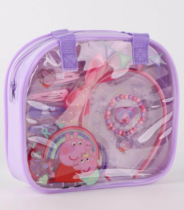 SET BIJUTERII CU ACCESORII ÎN GEANTĂ PEPPA PIG Cerda