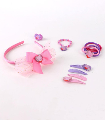 SET BIJUTERII CU ACCESORII ÎN GEANTĂ PEPPA PIG Cerda