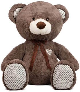 copy of URSULEȚ DE PLUȘ CU FUNDĂ 32 CM BEJ/ALB Amek toys