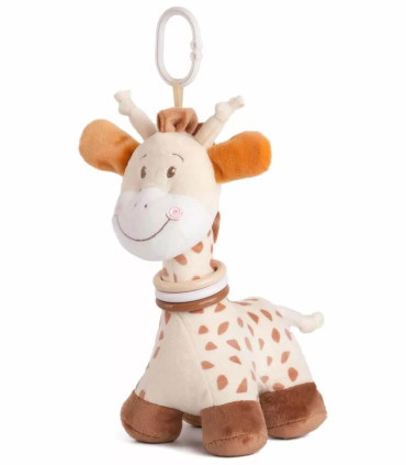 Jucărie de pluș pentru bebeluși girafă 23 cm Amek toys