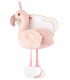 Jucărie de pluș pentru bebeluși flamingo 32 cm coral/roz Amek toys
