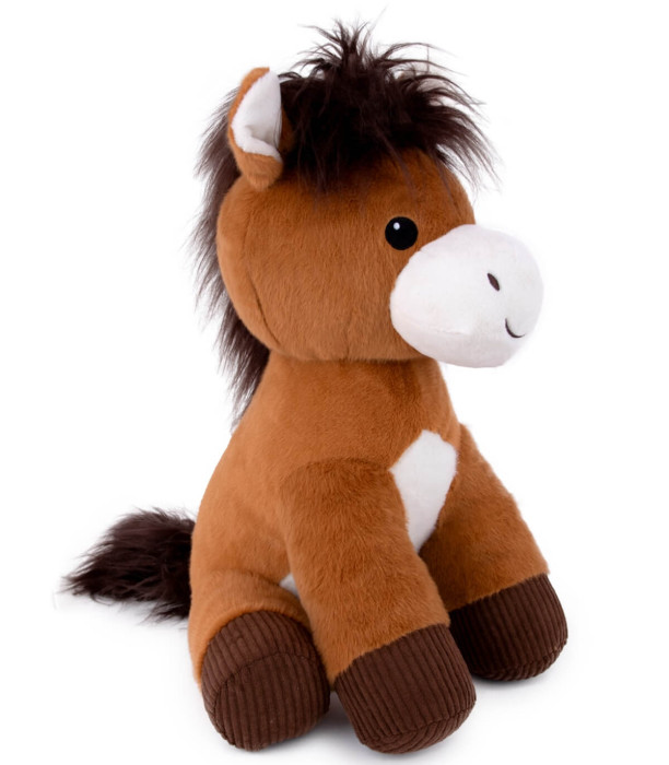MĂGAR DE PLUȘ 45 CM MARO Amek toys