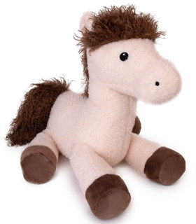 CAL DE PLUȘ 45 CM BEJ/ECRU Amek toys