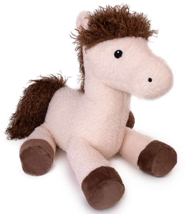 CAL DE PLUȘ 45 CM BEJ/ECRU Amek toys