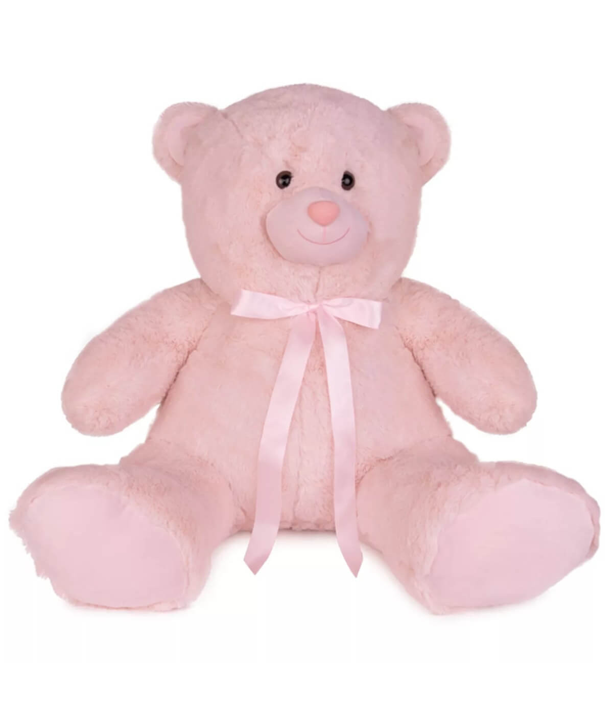 URSULEȚ DE PLUȘ CU FUNDIȚĂ 3 CULORI 68CM Amek toys