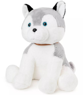 CĂȚELUȘ DE PLUȘ HUSKY 55 CM Amek toys