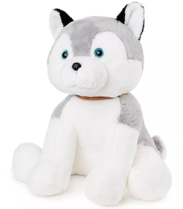 CĂȚELUȘ DE PLUȘ HUSKY 55 CM Amek toys