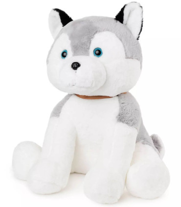 PLUSH HUSKY DOG 55 CM Amek toys