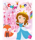 CARTE DE COLORAT PRINȚESE COLOR FUN 64 PAGINI 8 TIPURI Boek Specials Nederland bv