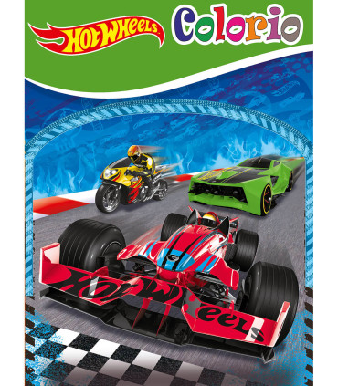 CARTE DE COLORAT HOT WHEELS COLORIO 32 PAGINI 4 TIPURI Boek Specials Nederland bv